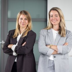 Pressesprecherinnen der Mobilkrankenkasse.