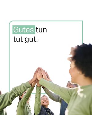 Mental Gesund Ehrenamt: Gutes tun tut gut. 