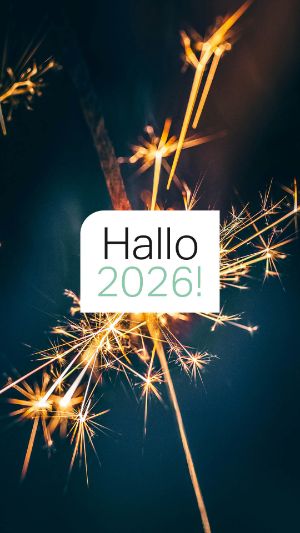 Silvester: Hallo 2026!