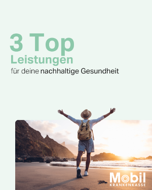 3 Top Leistungen für deine nachhaltige Gesundheit.