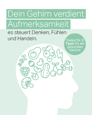 Dein Gehirn verdient Aufmerksamkeit. 