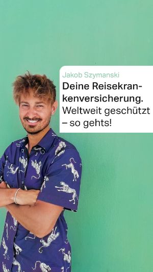 Content Creator Jakob lächelt in die Kamera.