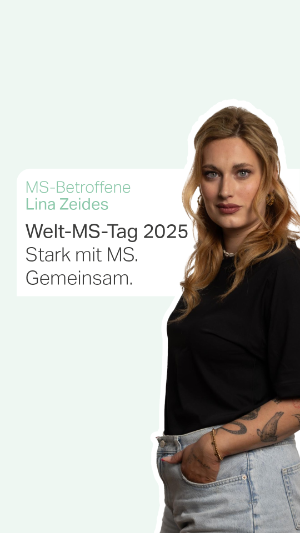Lina Zeides, MS-Betroffene. 