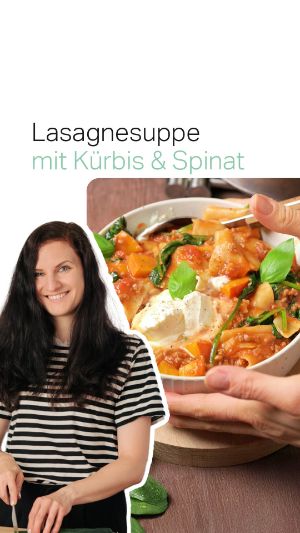 Rezept der Woche "Lasagnesuppe".
