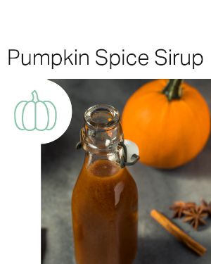 Rezept der Woche: Pumpkin Spice Sirup.