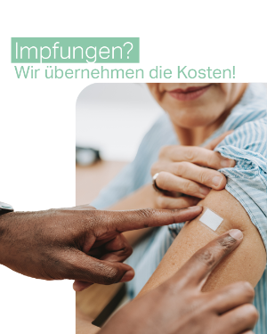 kostenlose Impfungen.