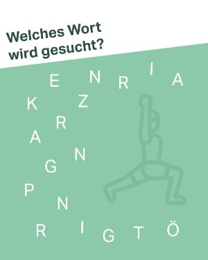 Quiz Scrambled Word "Welches Wort wird gesucht? KENRIAZRANGPNRIGTÖ".