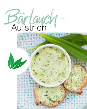 Rezept der Woche: Bärlauch-Aufstrich.