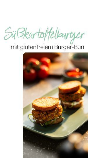Rezept der Woche: Süßkartoffelburger.