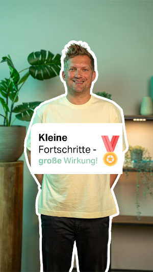Nils Goerke, Laufcoach, zum Thema kleine Fortschritte, große Wirkung.