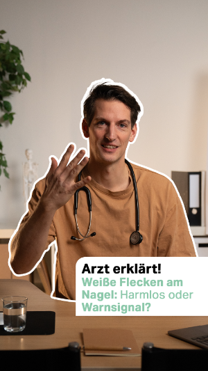 Arzt erklärt! Weiße Flecken am Nagel: Harmlos oder Warnsignal?