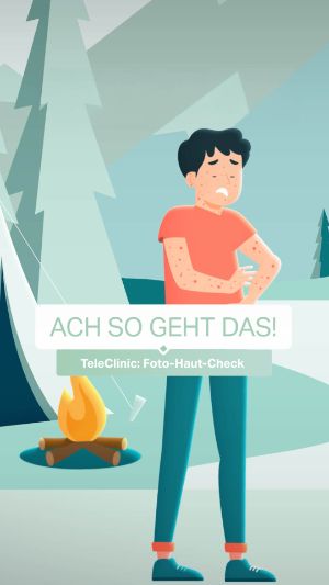 #achsogehtdas: TeleClinic Foto-Haut-Check.