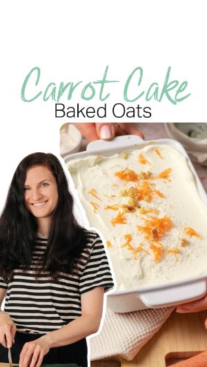 Rezept der Woche Carrot Cake Baked Oats