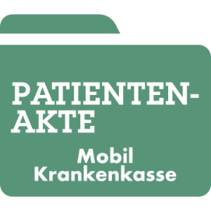 Logo der elektronischen Patientenakte der Mobil Krankenkasse.