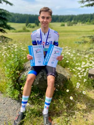 Mobil Krankenkasse Cycling Team - 0. Seligenthaler Bergzeitfahren im Mountainbike: Franz Böswetter siegt in seiner Altersklasse und belegt den 2. Platz in der Gesamtwertung.