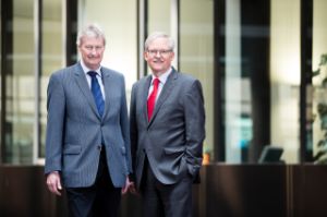 Die alternierenden Vorsitzenden Jürgen Jelden und Hans-Ulrich Meine