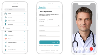 TeleClinic I Online-Sprechstunde | Mobil Krankenkasse