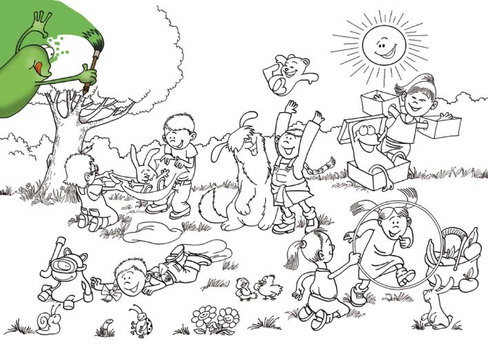 Malvorlagen für Kinder