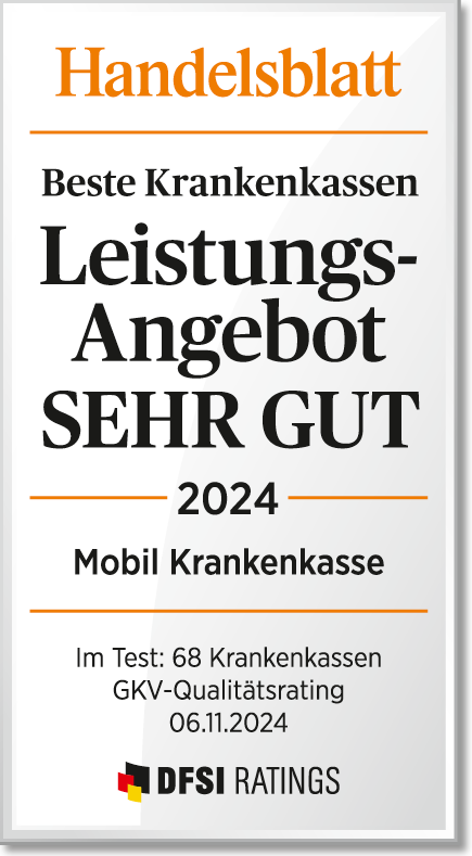 Siegel_Leistungsangebot Sehr gut_Handelsblatt